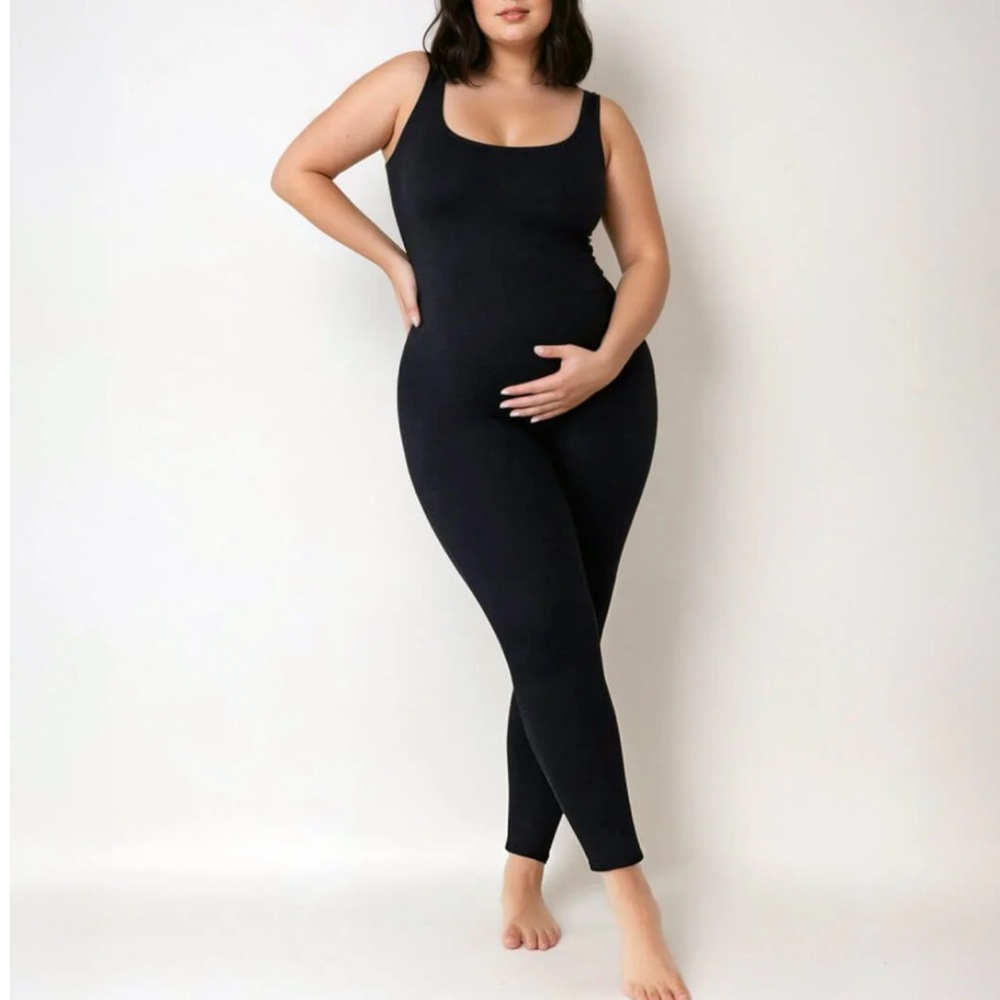 Black Sleeveless Jumpsuit